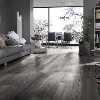 Golvprov Laminatgolv Harbour Oak Grey 8mm