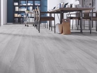 Laminatgolv Makro Oak Light Grey 10mm